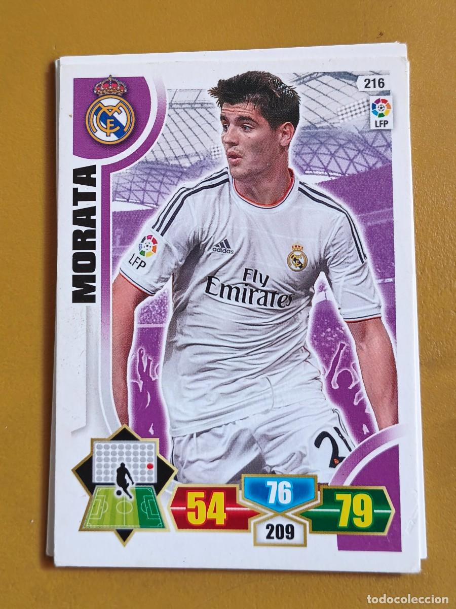 Coleccionismo cromos antiguos: adrenalyn 2013 14, morata - Foto 1