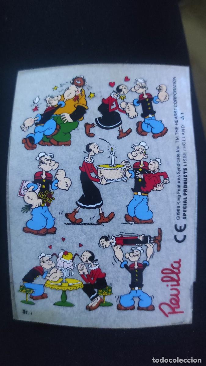 Coleccionismo cromos antiguos: Calcoman&iacute;as Popeye Revilla - Foto 1