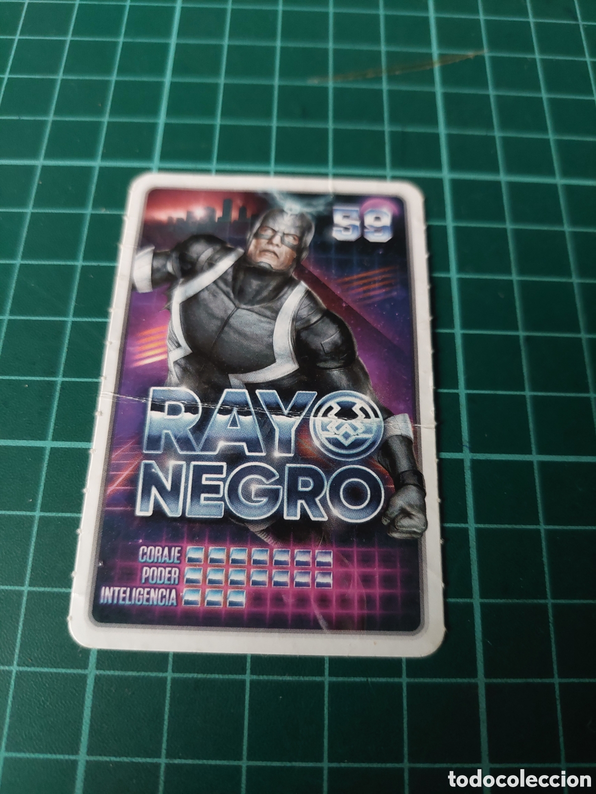 Coleccionismo cromos antiguos: MARVEL CARREFOUR DESCUBRE TU PODER RAYO NEGRO 59 - Foto 2