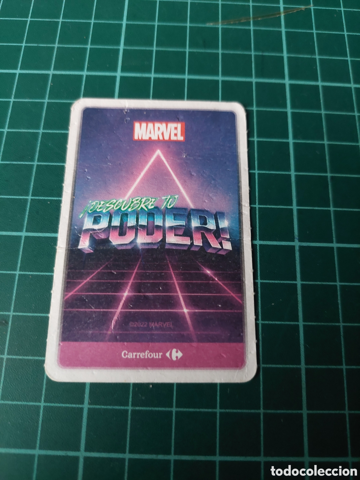 Colecionismo Cromos antigos: MARVEL CARREFOUR DESCUBRE TU PODER RAYO NEGRO 59