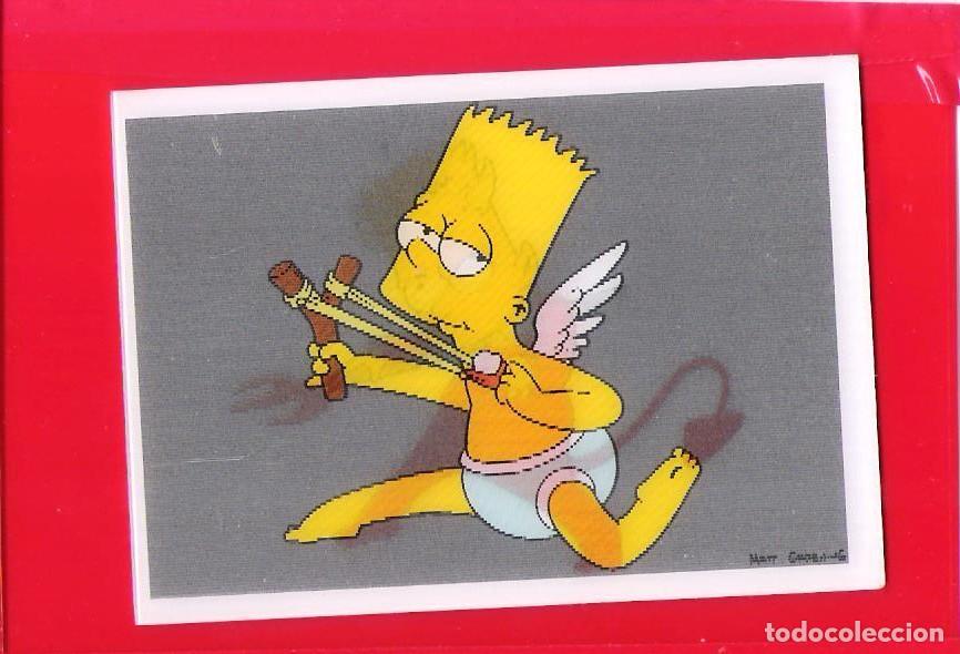 Coleccionismo cromos antiguos: 7 THE SIMPSONS - LENTICULAR (3D) -PANINI - 2000 - Foto 1