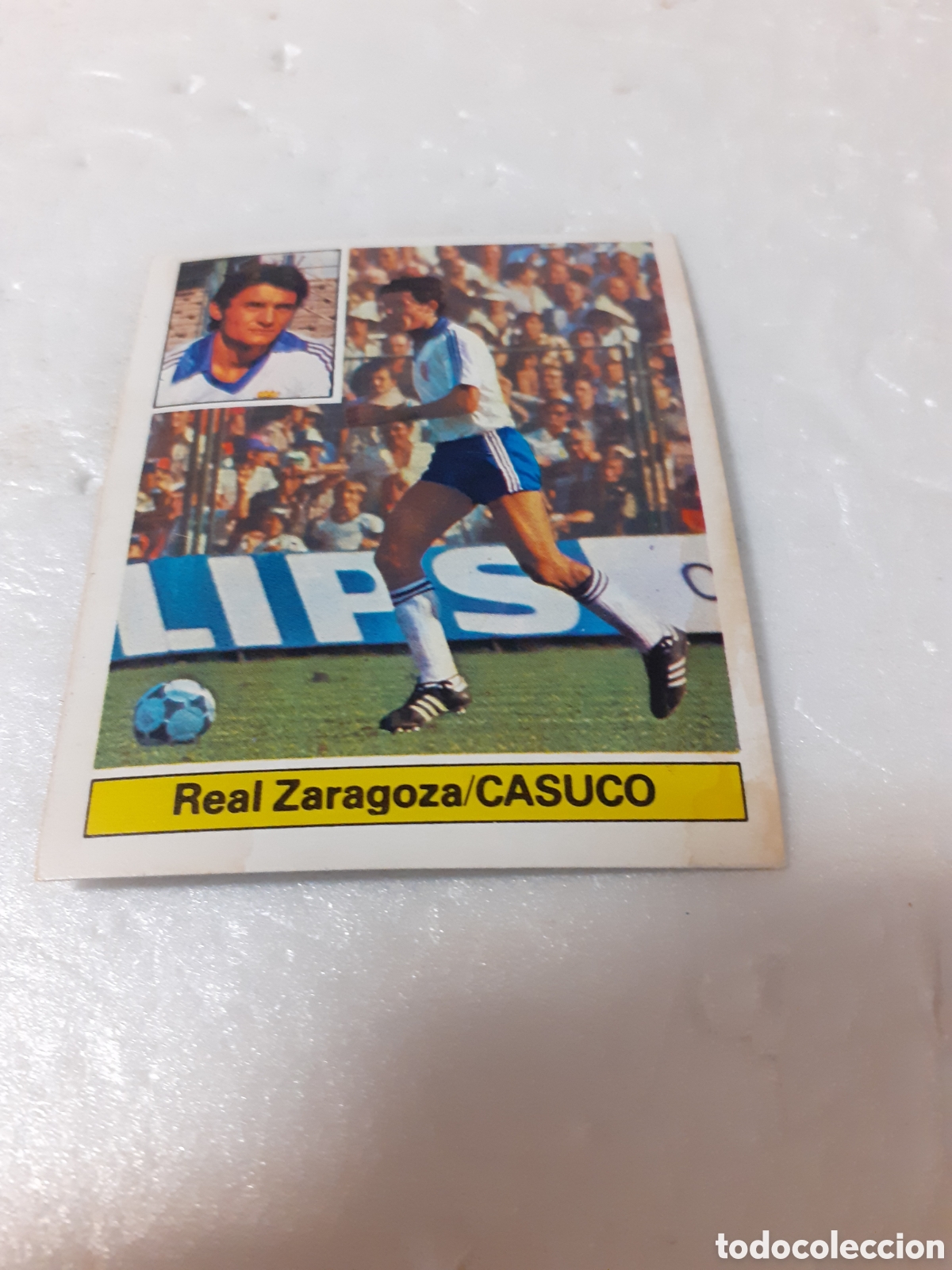 Colecionismo Cromos antigos: EDIC ESTE LIGA 81 82 CASUCO R ZARAGOZA SIN PEGAR