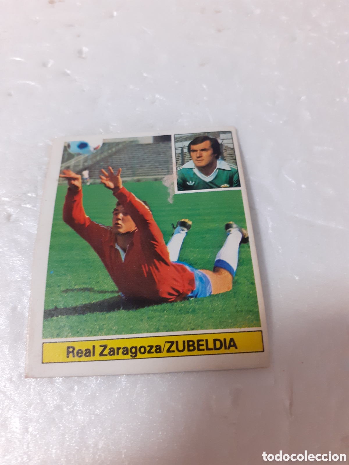 Colecionismo Cromos antigos: EDIC ESTE LIGA 81 82 ZUBELDIA R ZARAGOZA SIN PEGAR