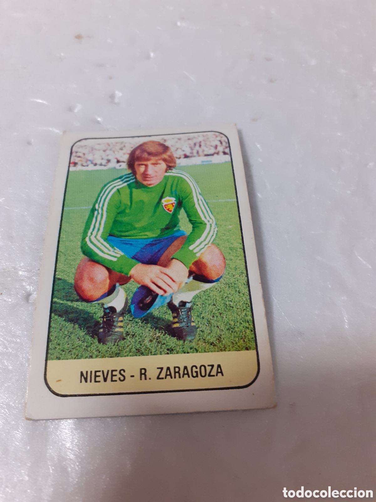Coleccionismo Cromos antiguos: EDIC ESTE LIGA 78 79 NIEVES R ZARAGOZA SIN PEGAR