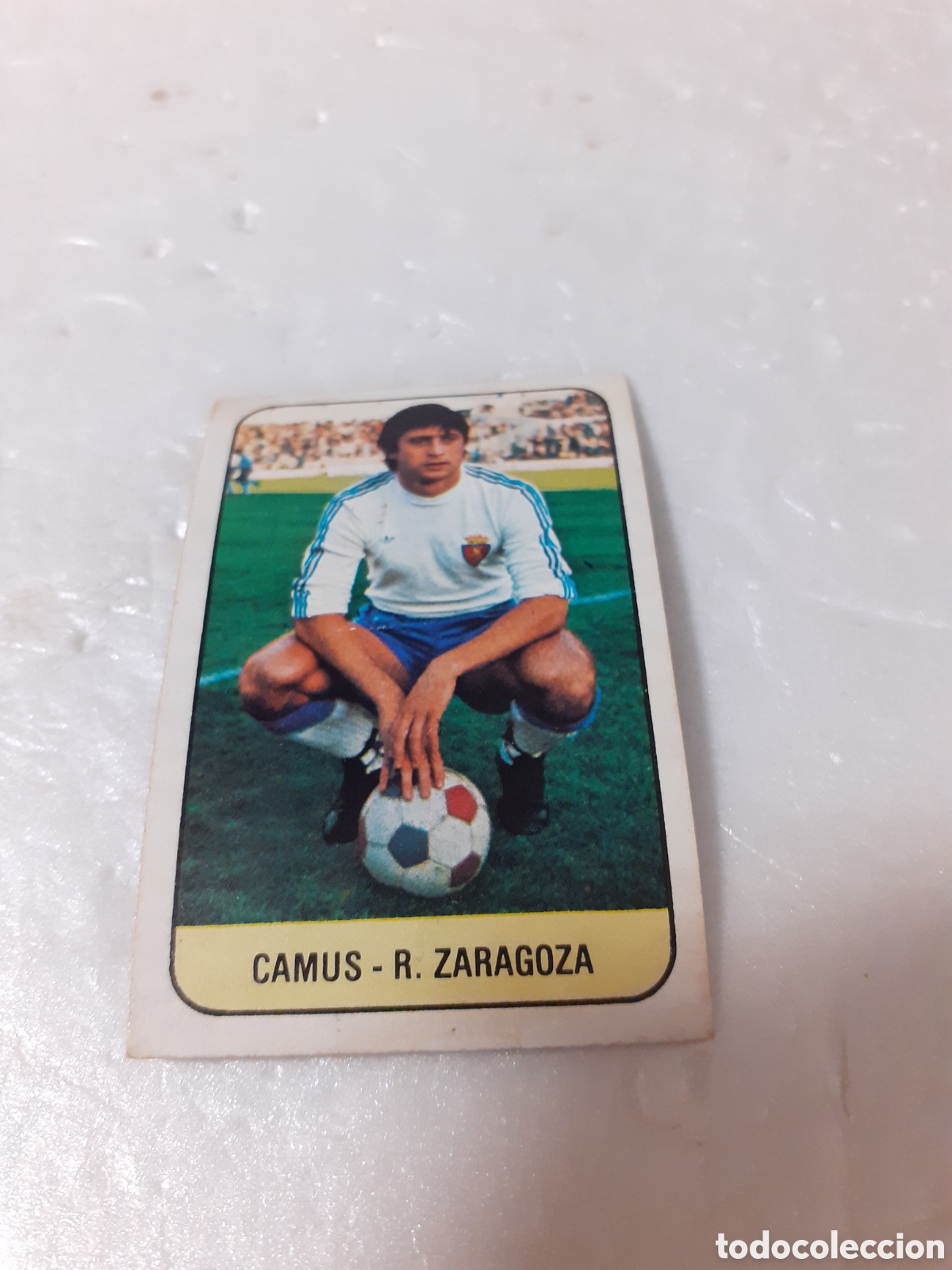 Coleccionismo Cromos antiguos: EDIC ESTE LIGA 78 79 CAMUS R ZARAGOZA SIN PEGAR