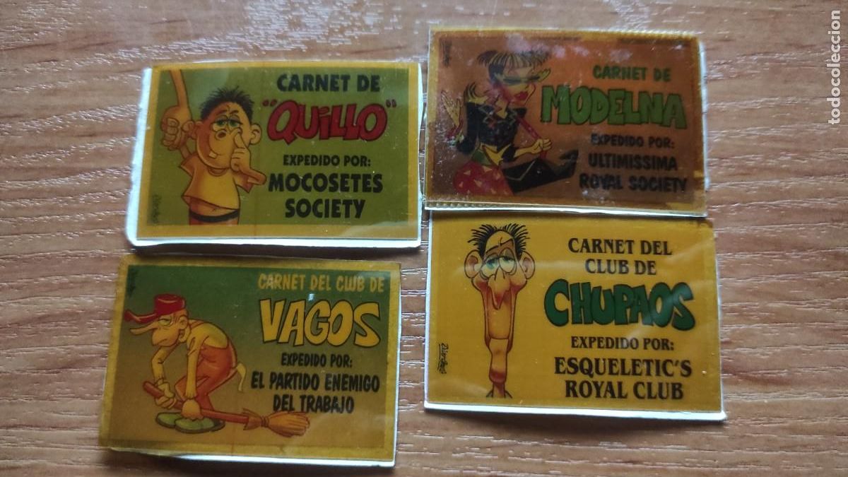 Coleccionismo Cromos antiguos: COLECCI&Oacute;N 4 CROMOS PANRICO BOLLY-CARNETS BOLLY-CARNET CARNET DEL CLUB DE Bollycao. Despegados