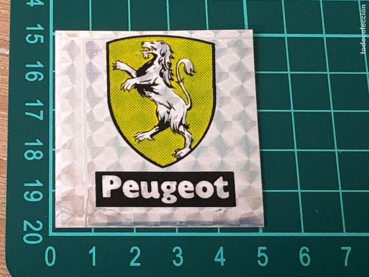 Coleccionismo Cromos antiguos: 14. PEGATINA SIN PEGAR PEUGEOT