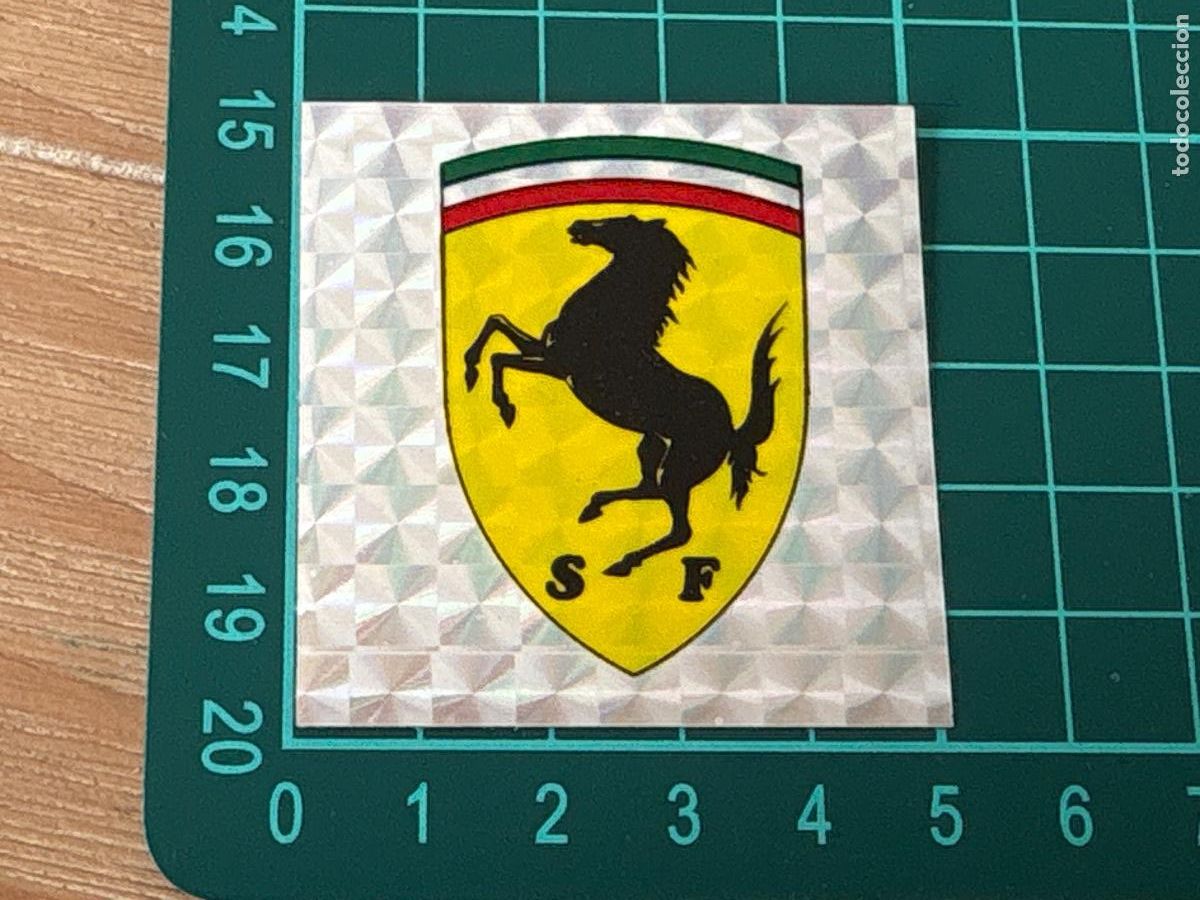 Coleccionismo cromos antiguos: 14. PEGATINA SIN PEGAR FERRARI - Foto 1