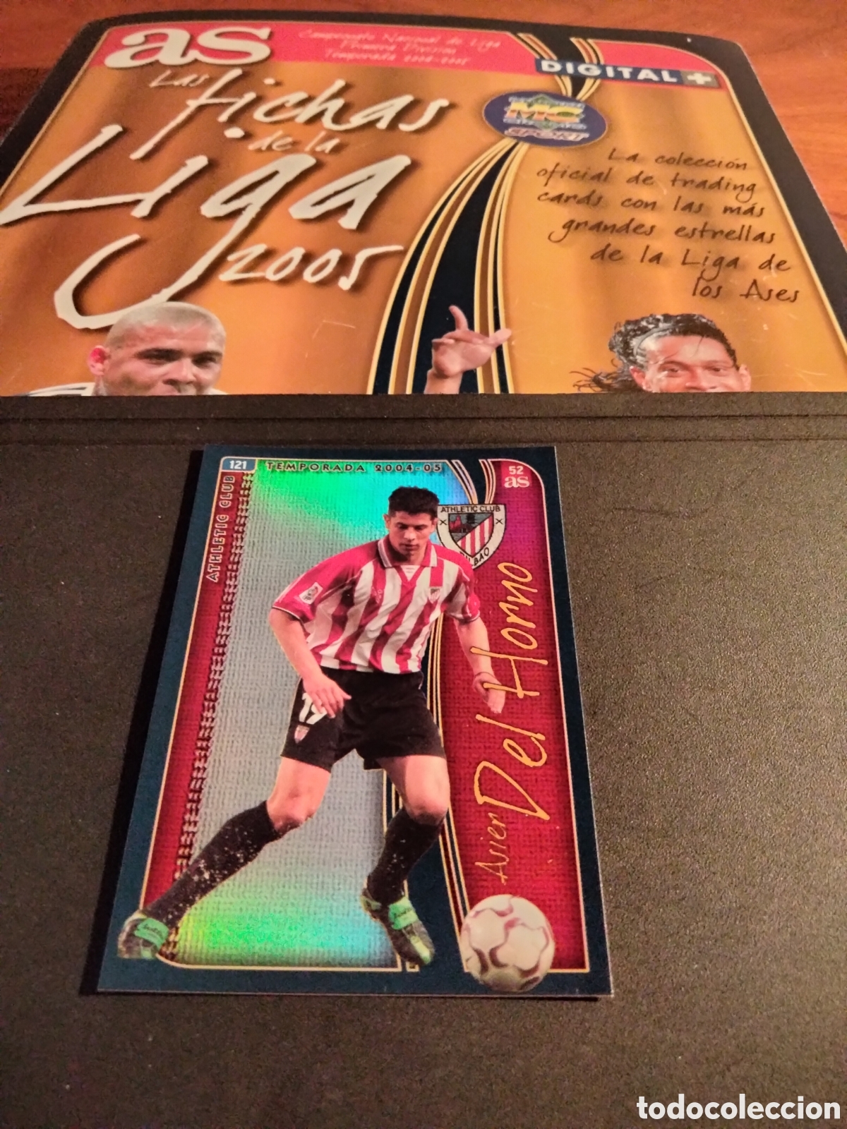 Sammeln alte Sammelbilder: DEL HORNO # 52 VERSION AS ATHLETIC CLUB #121 FICHAS LA LIGA 2004/05 MUNDICROMO