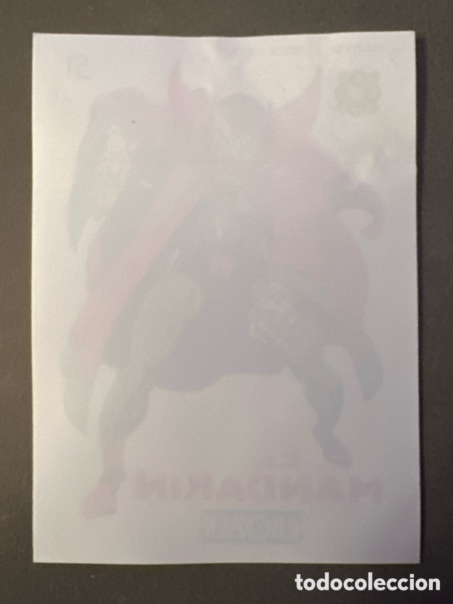 Coleccionismo cromos antiguos: CROMO CROPAN DESCUBRE A TUS H&Eacute;ROES N&Uacute;MERO 51 EL MANDAR&Iacute;N. DESPEGADO