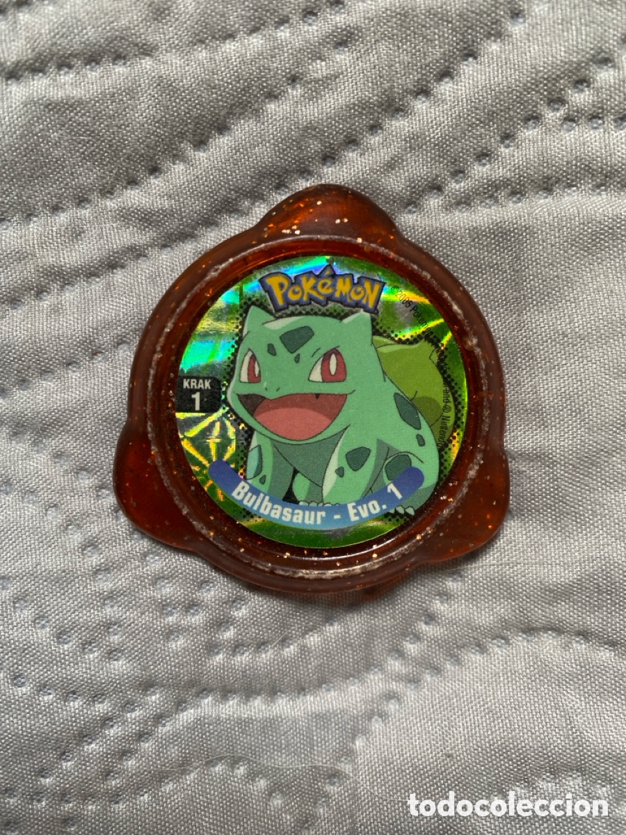 Coleccionismo Cromos antiguos: Krak Pok&eacute;mon N1 Bulbasaur
