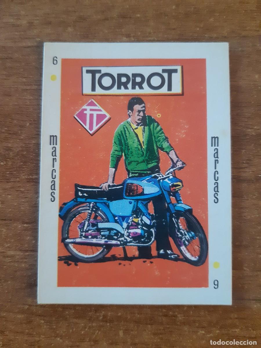 Colecionismo Cromos antigos: CROMO NAIPE MARCAS SEIS DE OROS TORROT EDICIONES ANCEO 1973. NUNCA PEGADO, SIN PEGAR