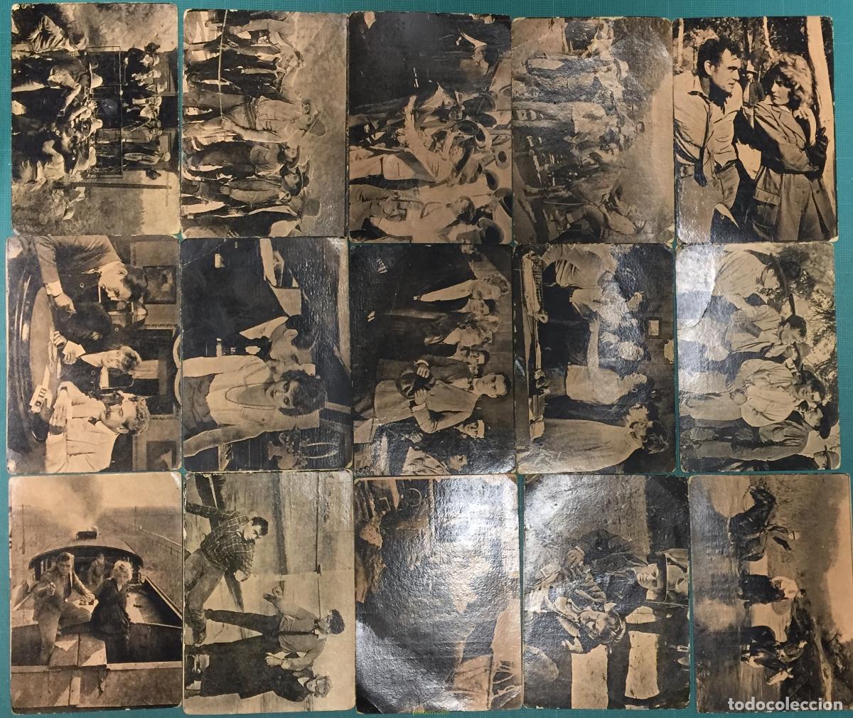 Collectable Antique Stickers: EL BLANCO TRAGICO. CHOCOLATE PI. 28 CROMOS CINEMATOGRAFICOS