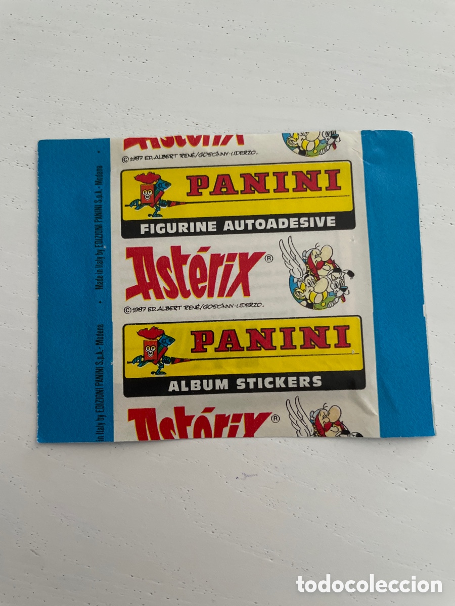 Coleccionismo cromos antiguos: ASTERIX Sobre de cromos sin abrir - Foto 2