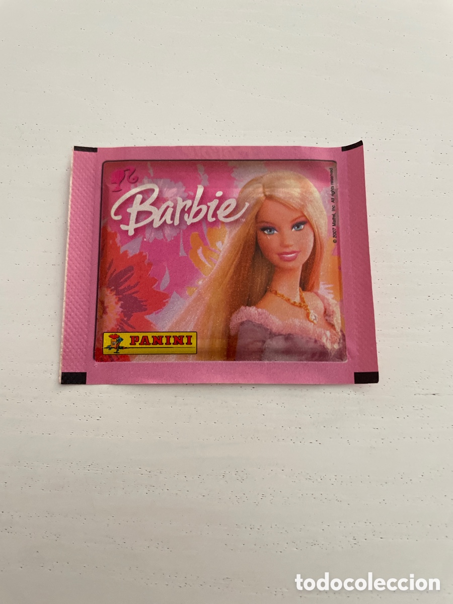 Coleccionismo cromos antiguos: BARBIE Sobre de cromos sin abrir - Foto 1