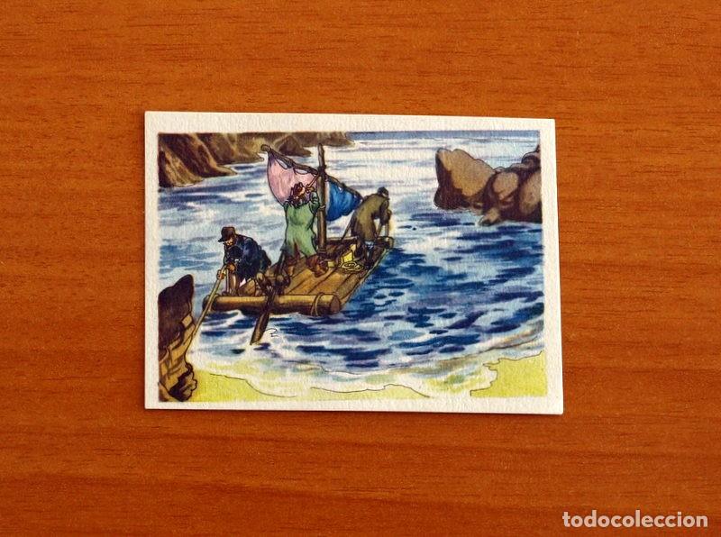 Coleccionismo cromos antiguos: Viaje al Centro de la Tierra - Cromo n&ordm; 101 - Chocolates LLoveras a&ntilde;o 1958 - Nunca Pegado