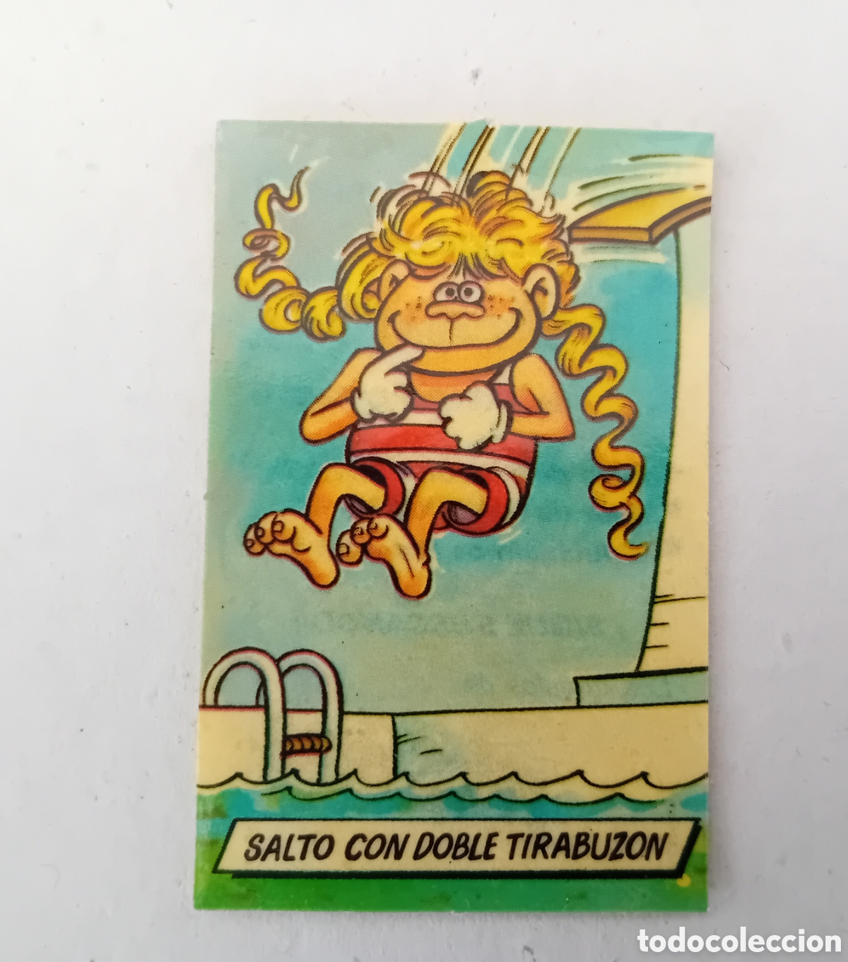 Coleccionismo Cromos antiguos: cromo phoskitos botiboings salto con doble tirabuzon