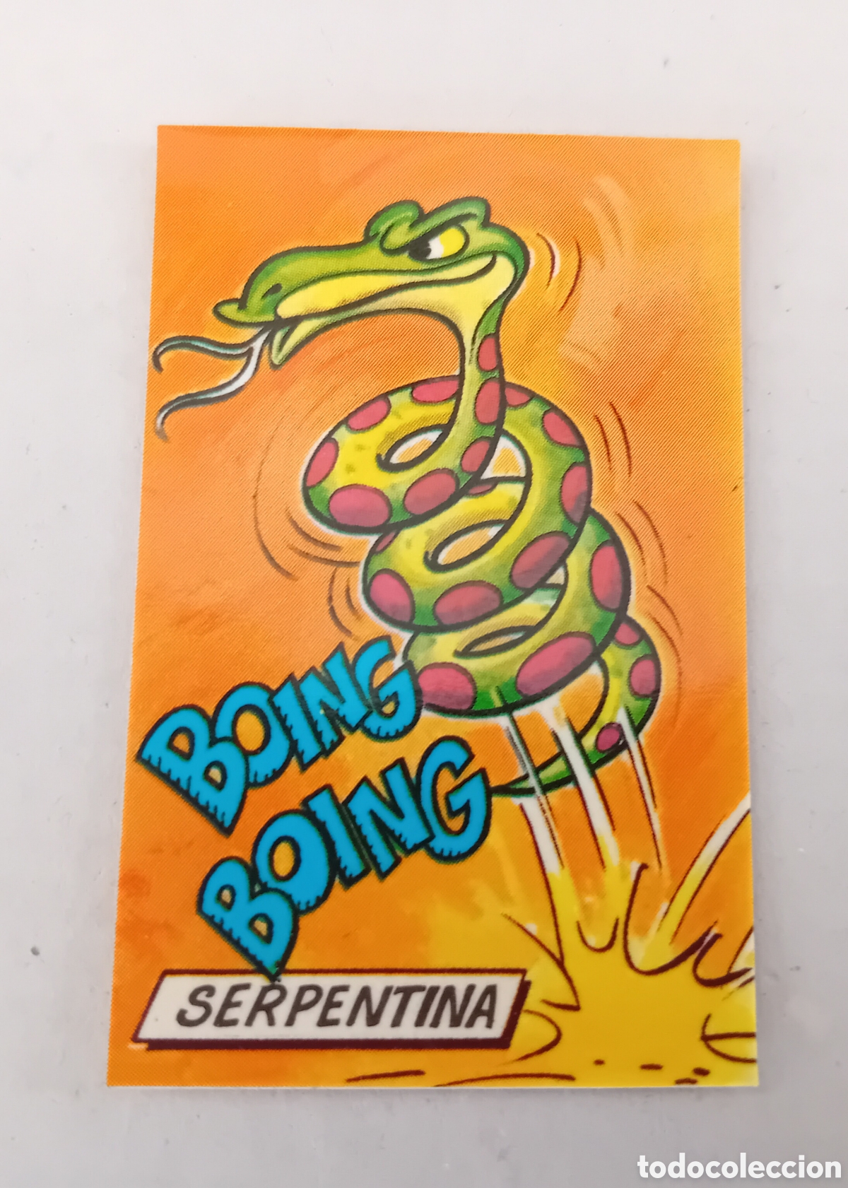 Coleccionismo Cromos antiguos: cromo phoskitos botiboings serpentina