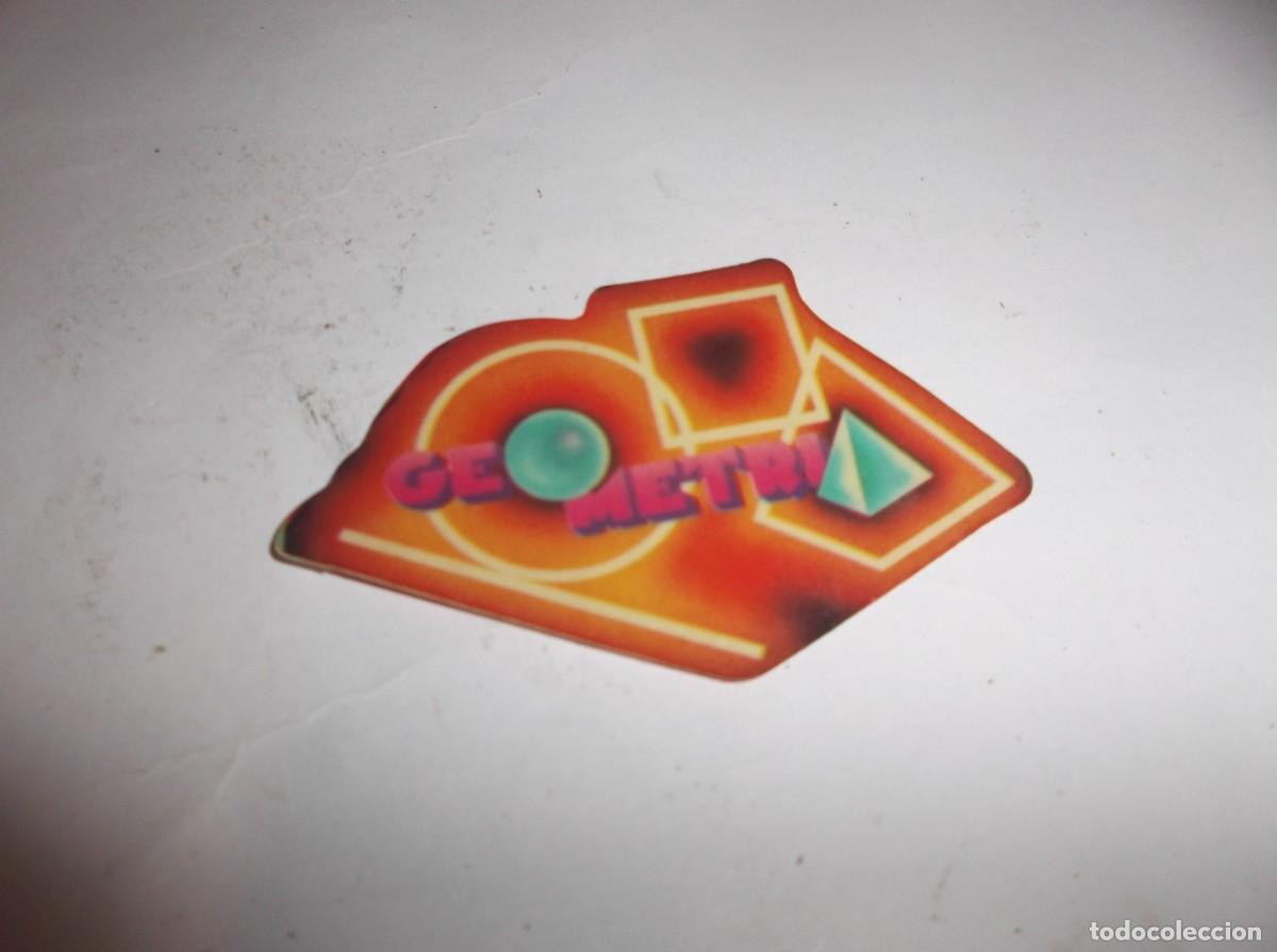 Coleccionismo Cromos antiguos: CROMO PEGATINA PANRICO TR&Eacute;BOL BOLLYCAO LAS PEGABOLLY 1985 GEOMETR&Iacute;A