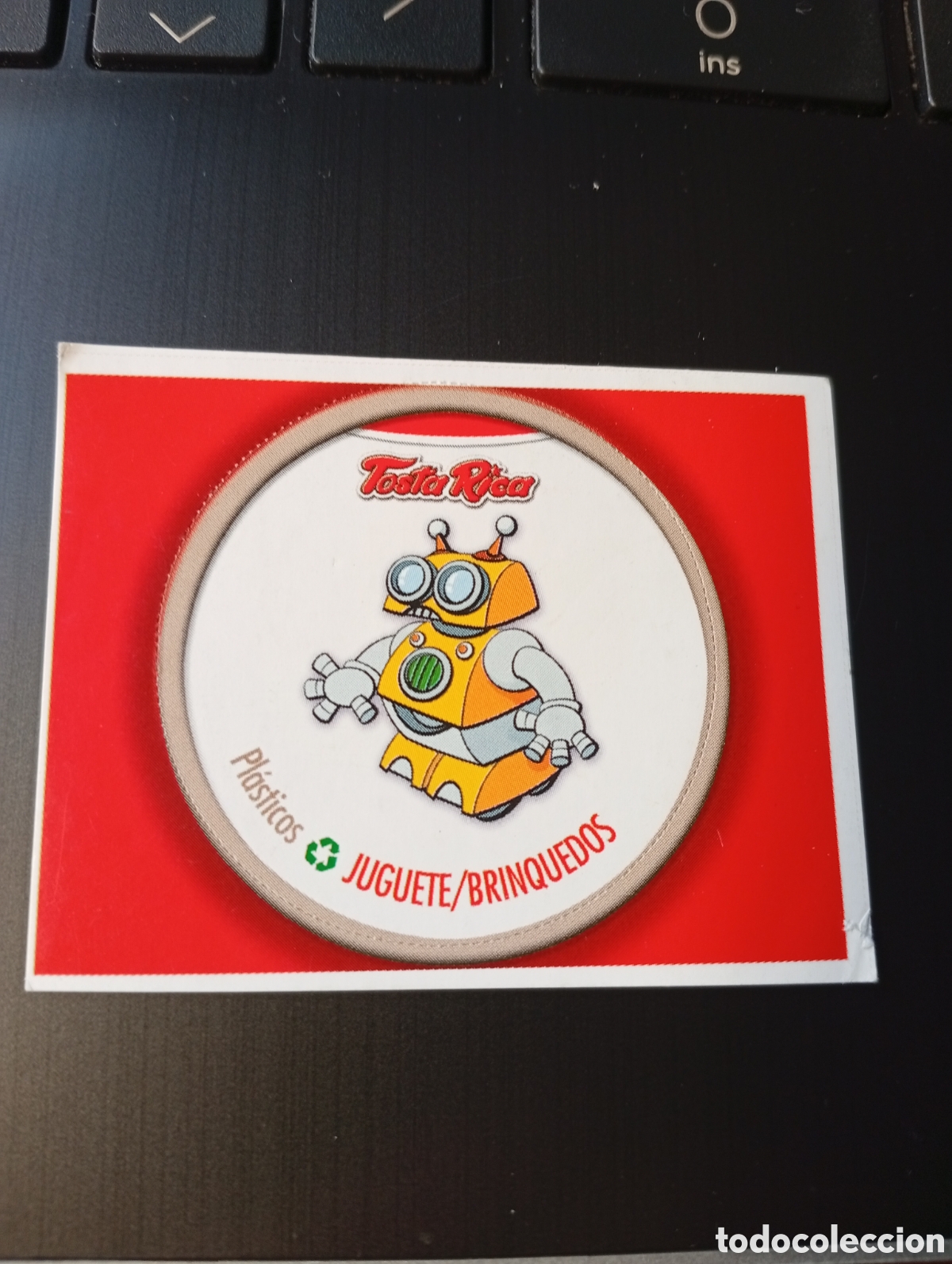 Coleccionismo cromos antiguos: CROMO PEGATINA PROMOCIONAL TOSTA RICA JUGUETE