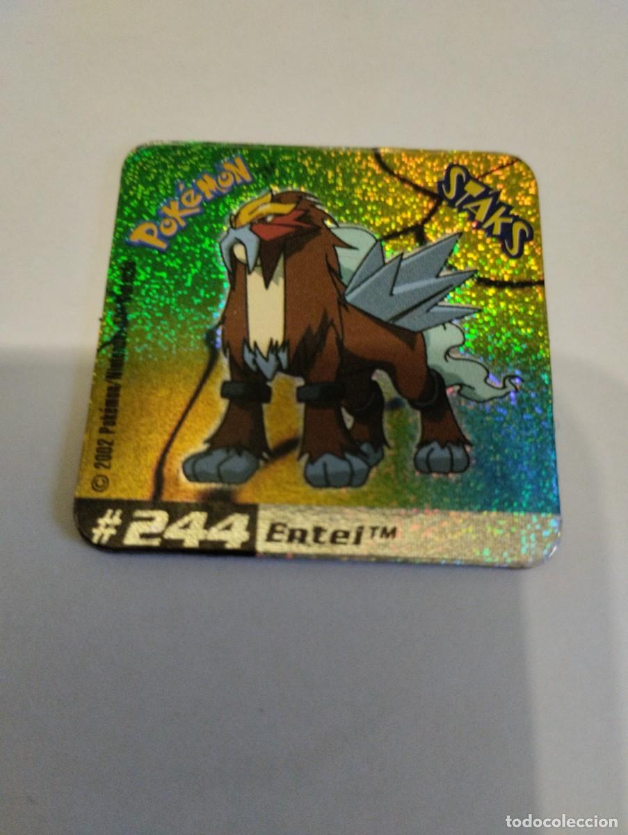 Coleccionismo cromos antiguos: Tazo Pokemon 2002 STAKS. Num 244 - Foto 1