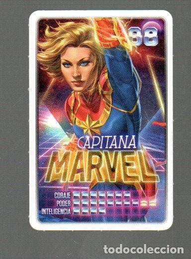 Coleccionismo cromos antiguos: 10 CROMO DE DESCUBRE 10 PODER MARVEL CARREFOUR BIEN CONSERVADOS - Foto 1