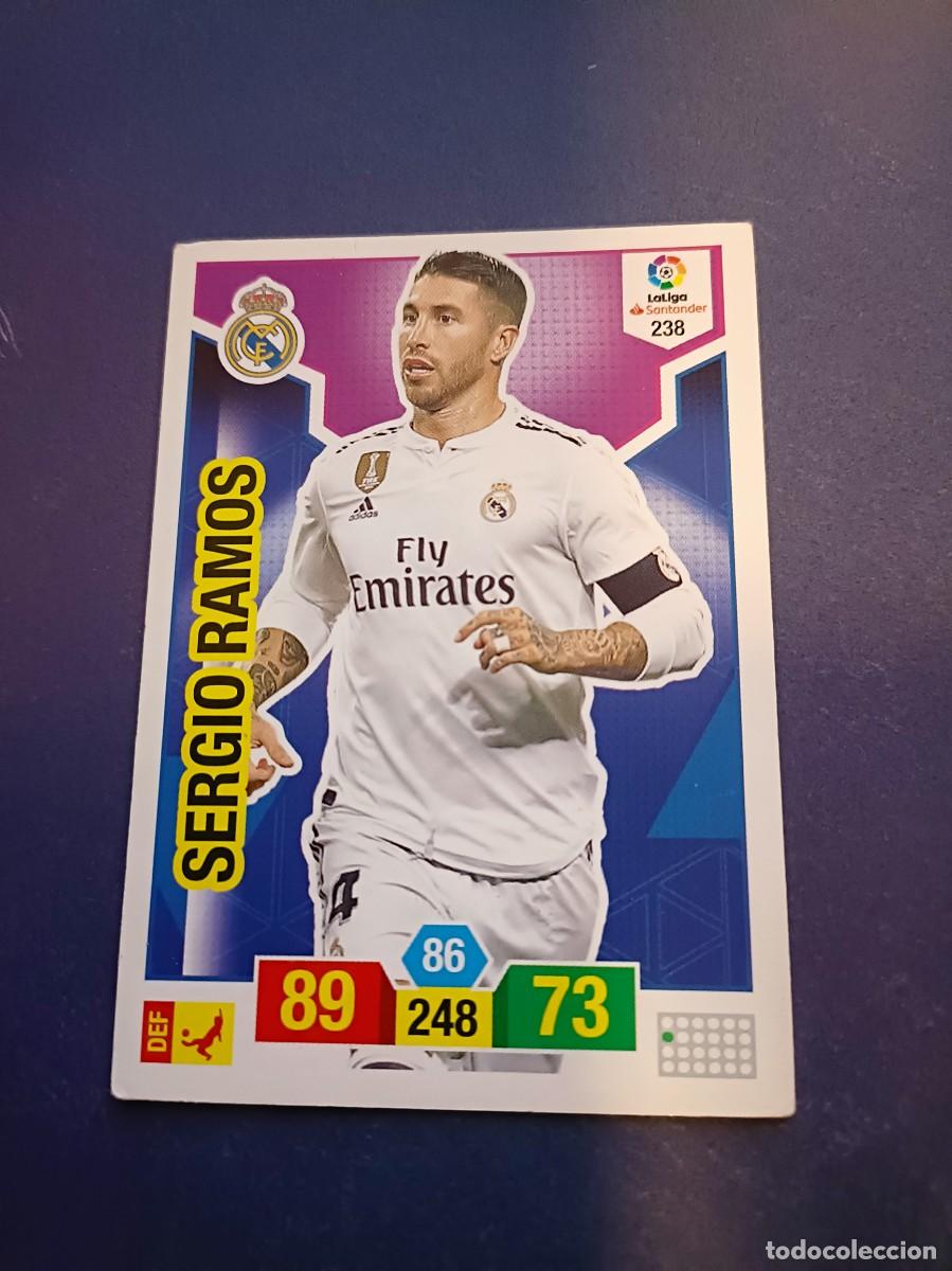 Coleccionismo cromos antiguos: SERGIO RAMOS ADRENALYN 18 19 - Foto 1