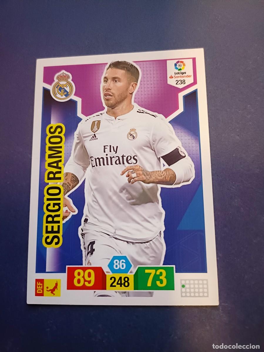 Coleccionismo cromos antiguos: SERGIO RAMOS ADRENALYN 18 19 - Foto 1