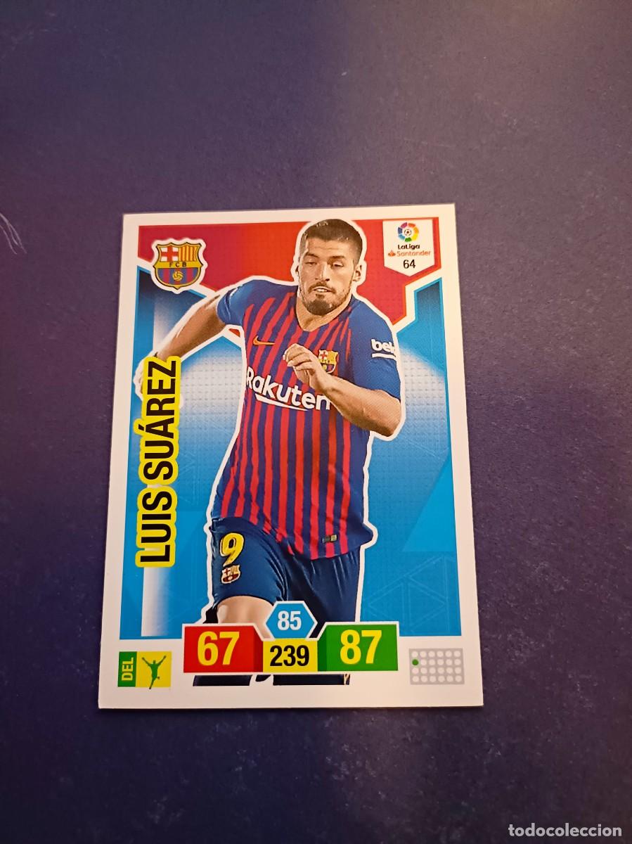 Coleccionismo cromos antiguos: LUIS SUAREZ ADRENALYN 18 19 - Foto 1