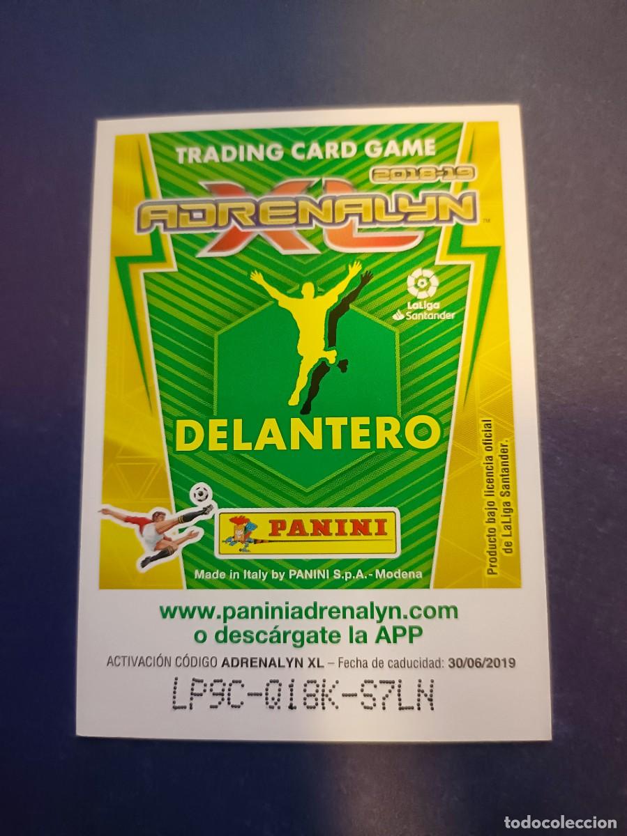 Coleccionismo cromos antiguos: LUIS SUAREZ ADRENALYN 18 19 - Foto 2