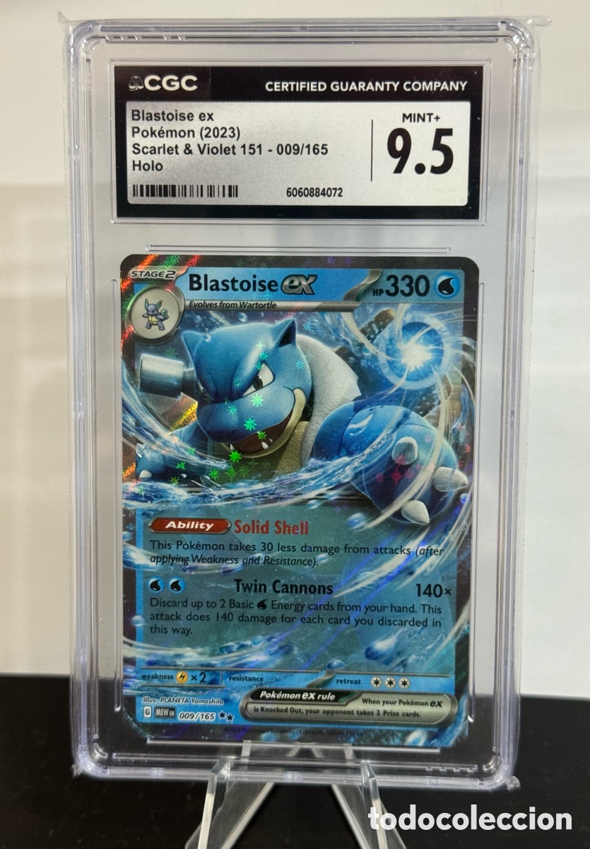 Coleccionismo cromos antiguos: Cromo Pokemon, Blastoise - Foto 1