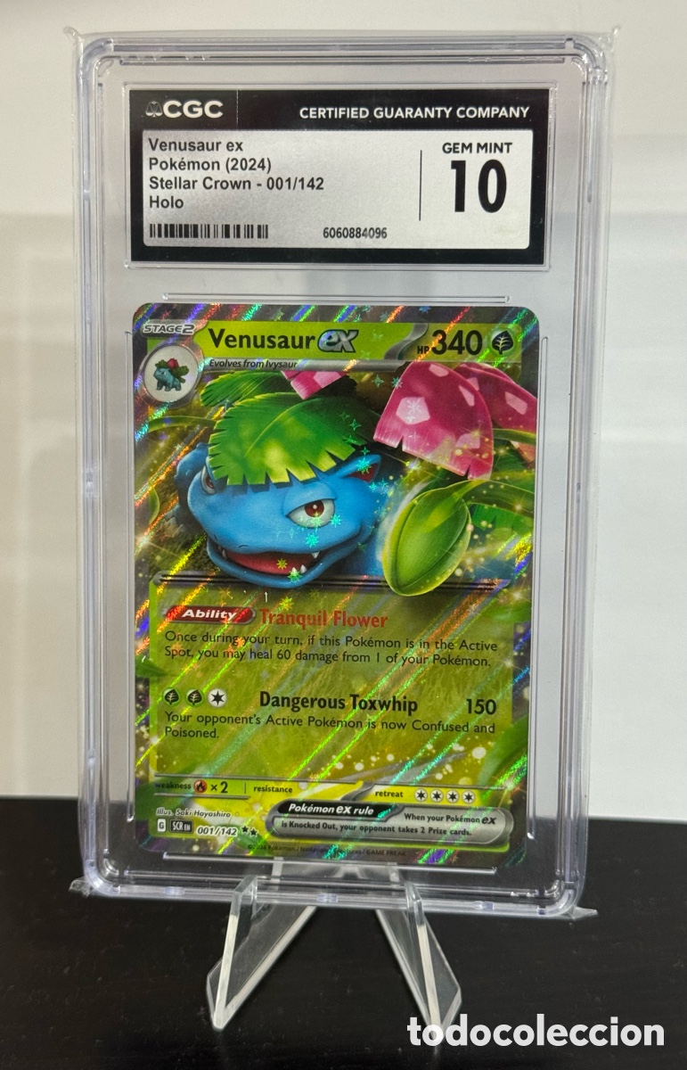 Coleccionismo cromos antiguos: Cromo Pokemon, Venusaur - Foto 1