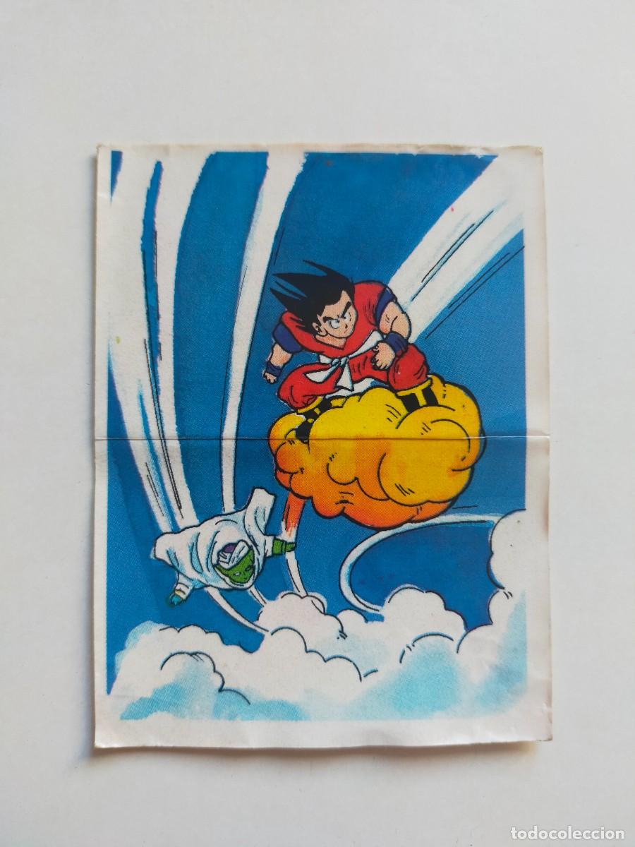 Coleccionismo Cromos antiguos: Cromo Adhesivo PANRICO - DRAGON BALL / BOLA DE DRAGON - Cromo nunca pegado, a&ntilde;o 1989