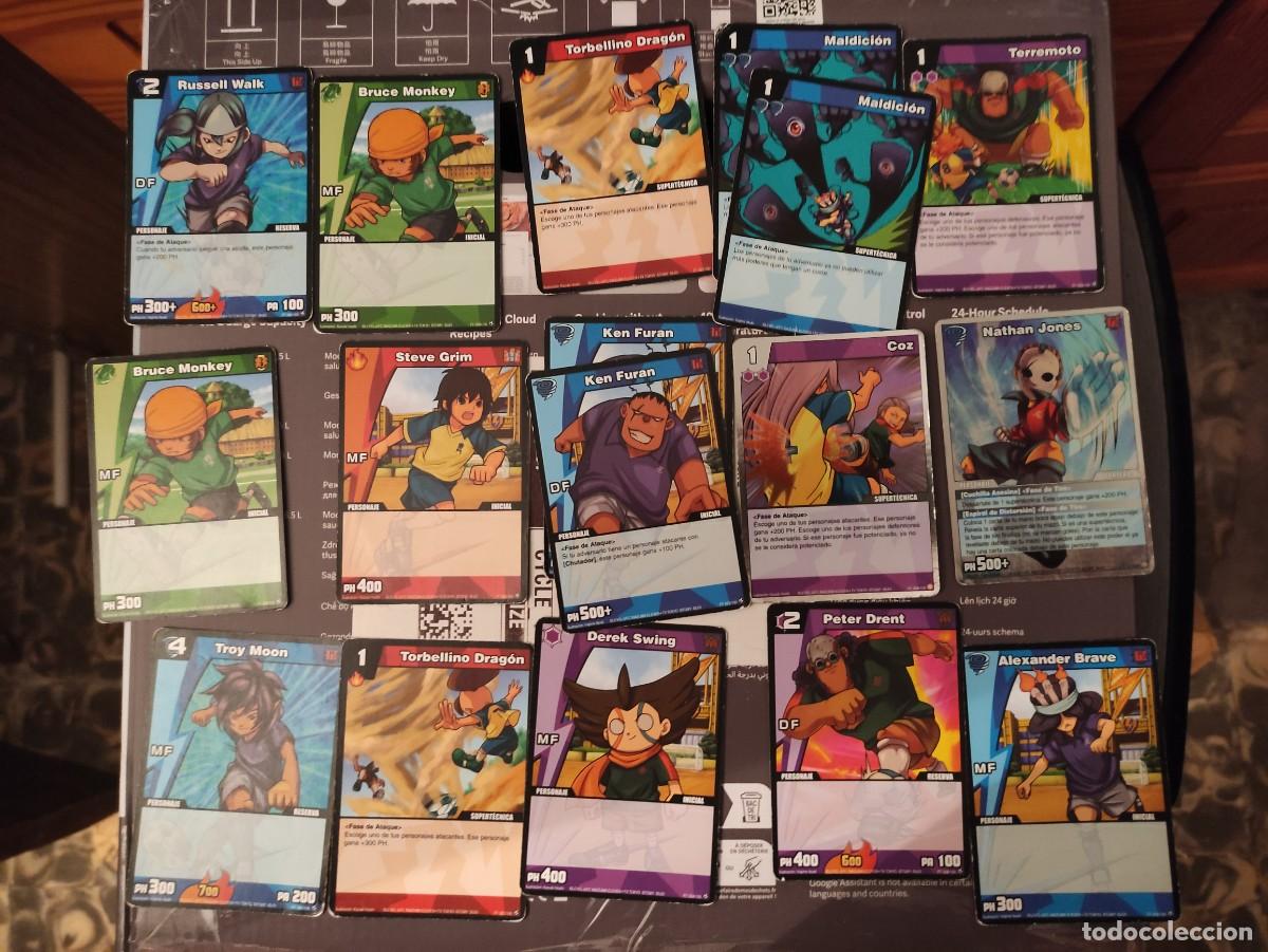 Coleccionismo cromos antiguos: Cartas inazuma eleven - Foto 1