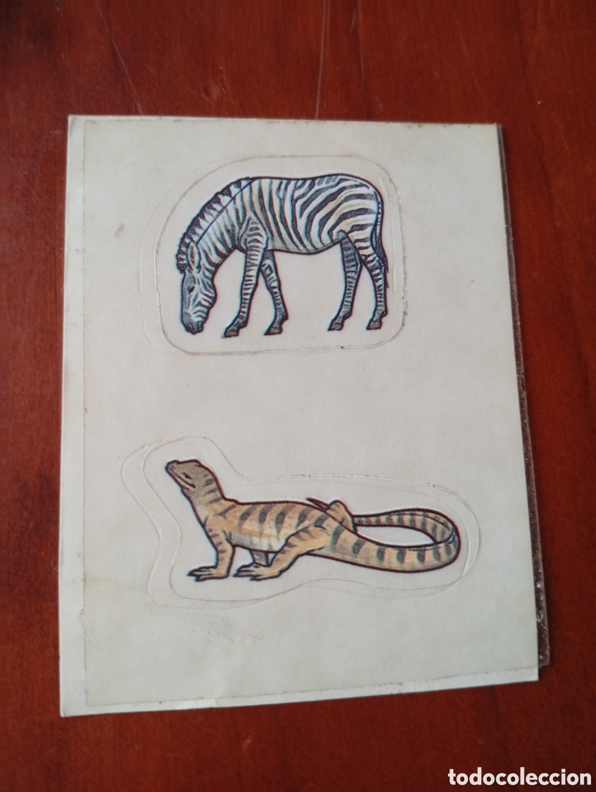 Colecionismo Cromos antigos: CROMO CROMOS WWF ANIMALES PARA SALVAR ANIMALES EN PELIGRO ADENA PANINI