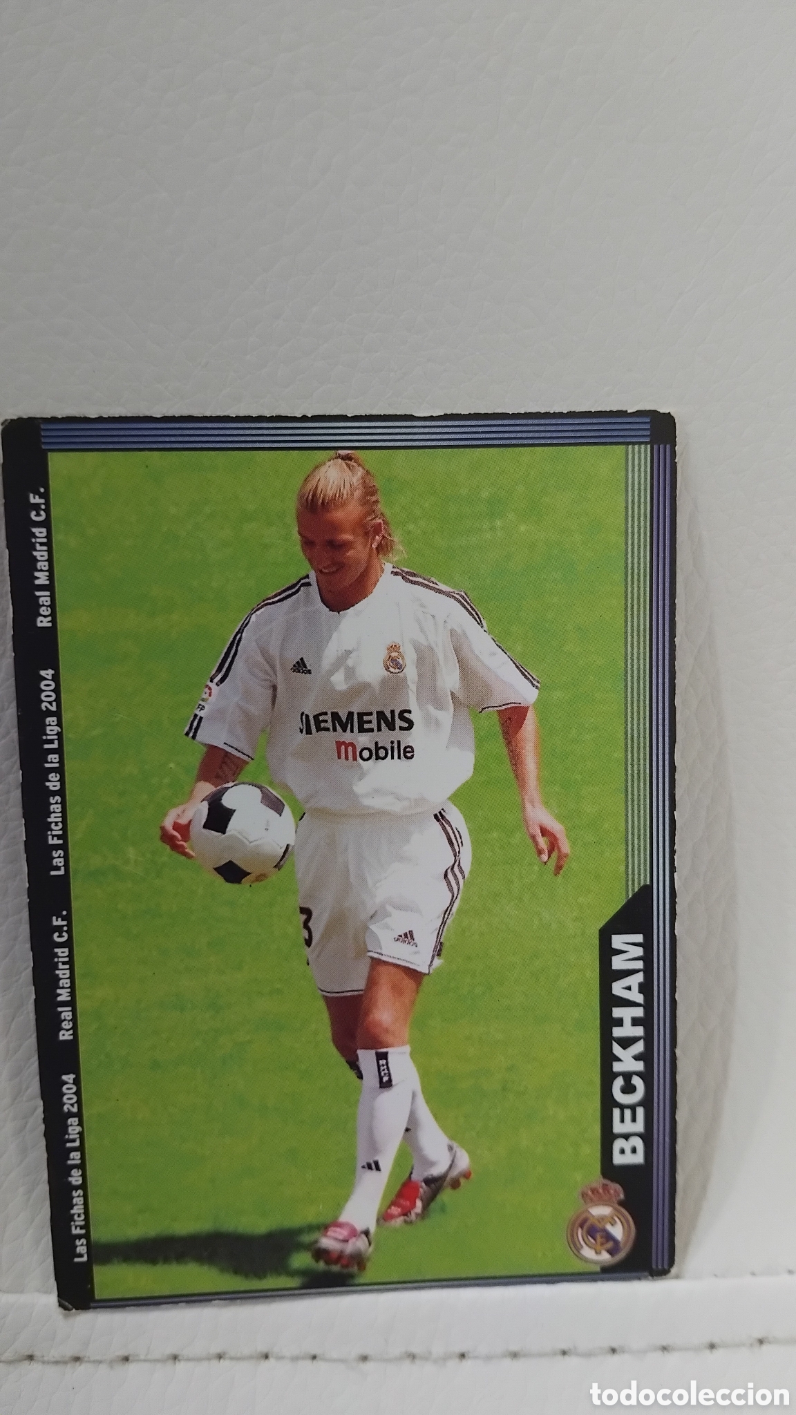 Coleccionismo cromos antiguos: Cromo de David Beckham 2004 - Foto 1