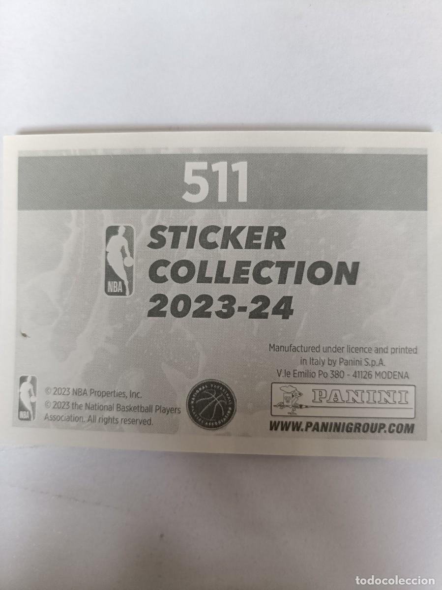Coleccionismo cromos antiguos: #511 PUZZLE LOGO NBA 2023 PANINI - Foto 2