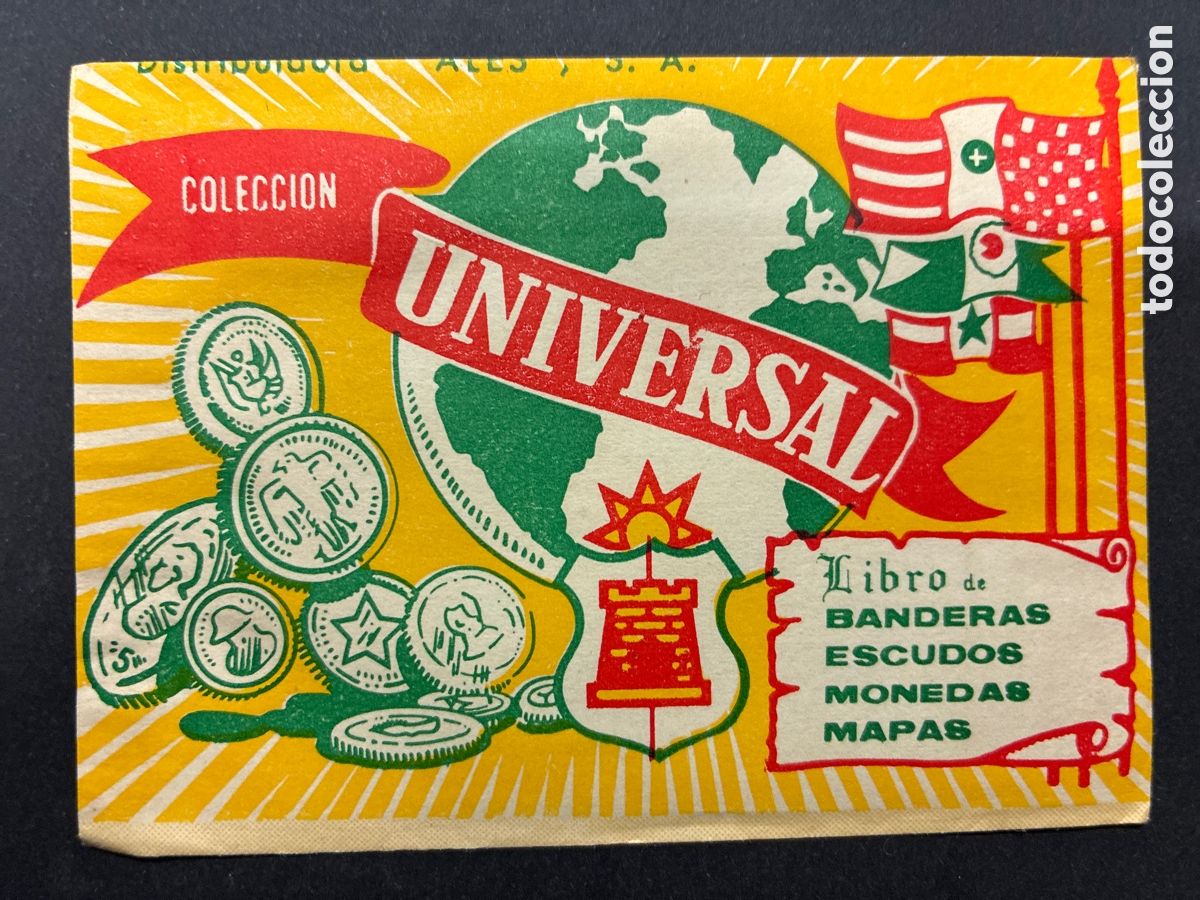 Colecionismo Cromos antigos: SOBRE SIN ABRIR ALBUM COLECCION UNIVERSAL EDITORIAL ALAS