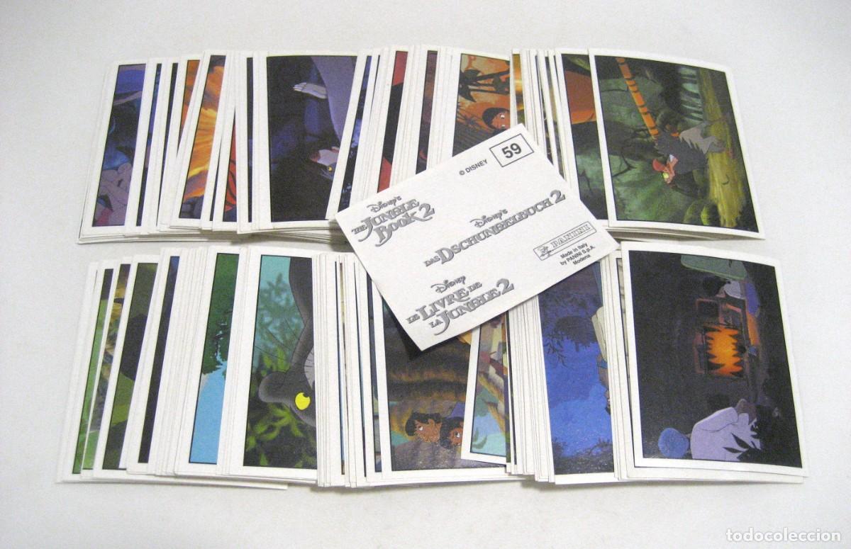 Coleccionismo cromos antiguos: LOTE DE 176 CROMOS DISNEY EL LIBRO DE LA SELVA 2. - Foto 1
