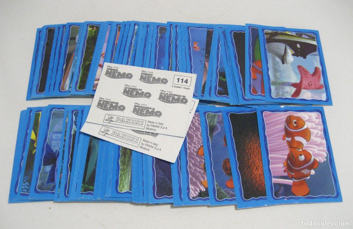 Coleccionismo cromos antiguos: LOTE DE 135 CROMOS DISNEY BUSCANDO A NEMO. - Foto 1
