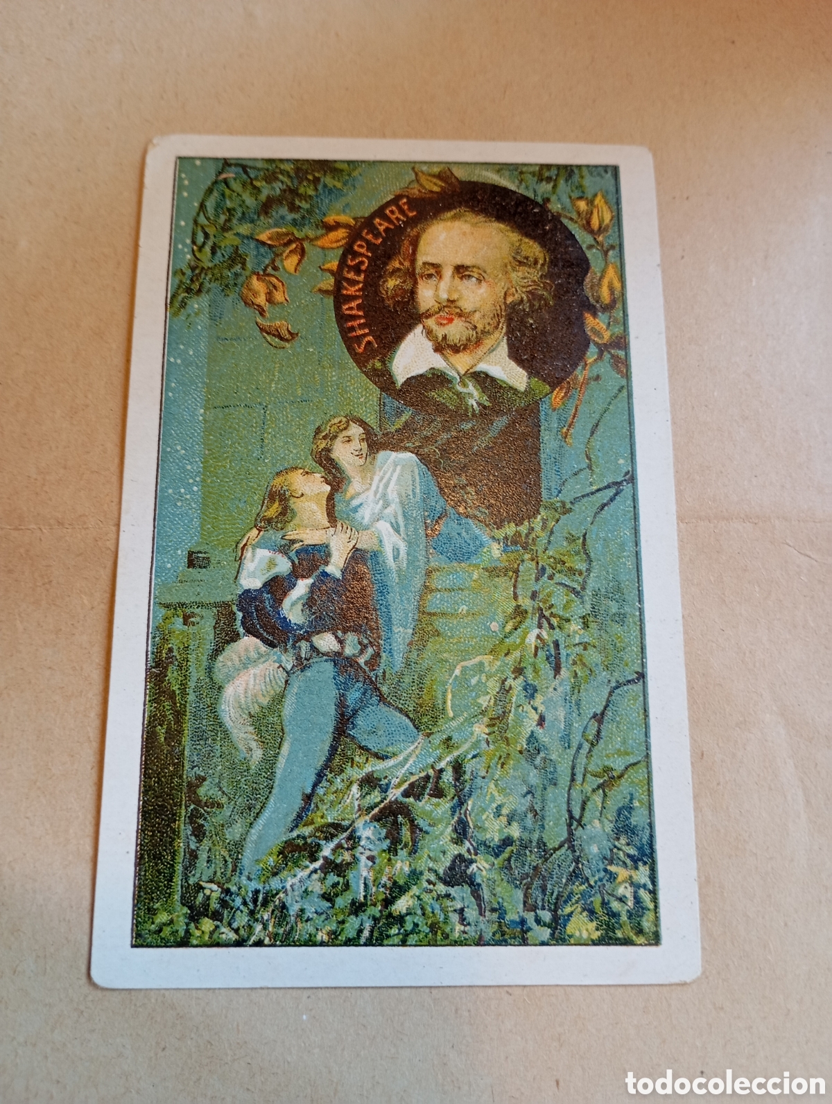 Coleccionismo Cromos antiguos: Cromo antiguo. Cromos K&uuml;nzli. n.7. Guillermo Shakespeare