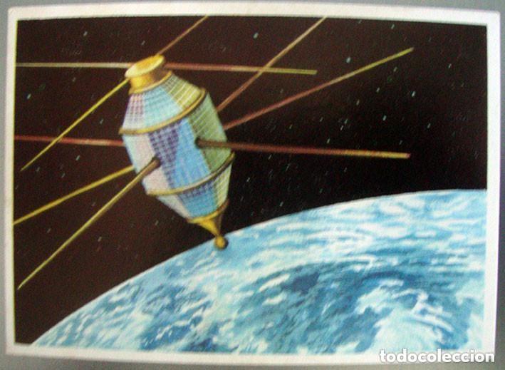 Coleccionismo cromos antiguos: Cromo Serie El Espacio n&ordm; 7 (Dunkin, 1969) - Foto 1
