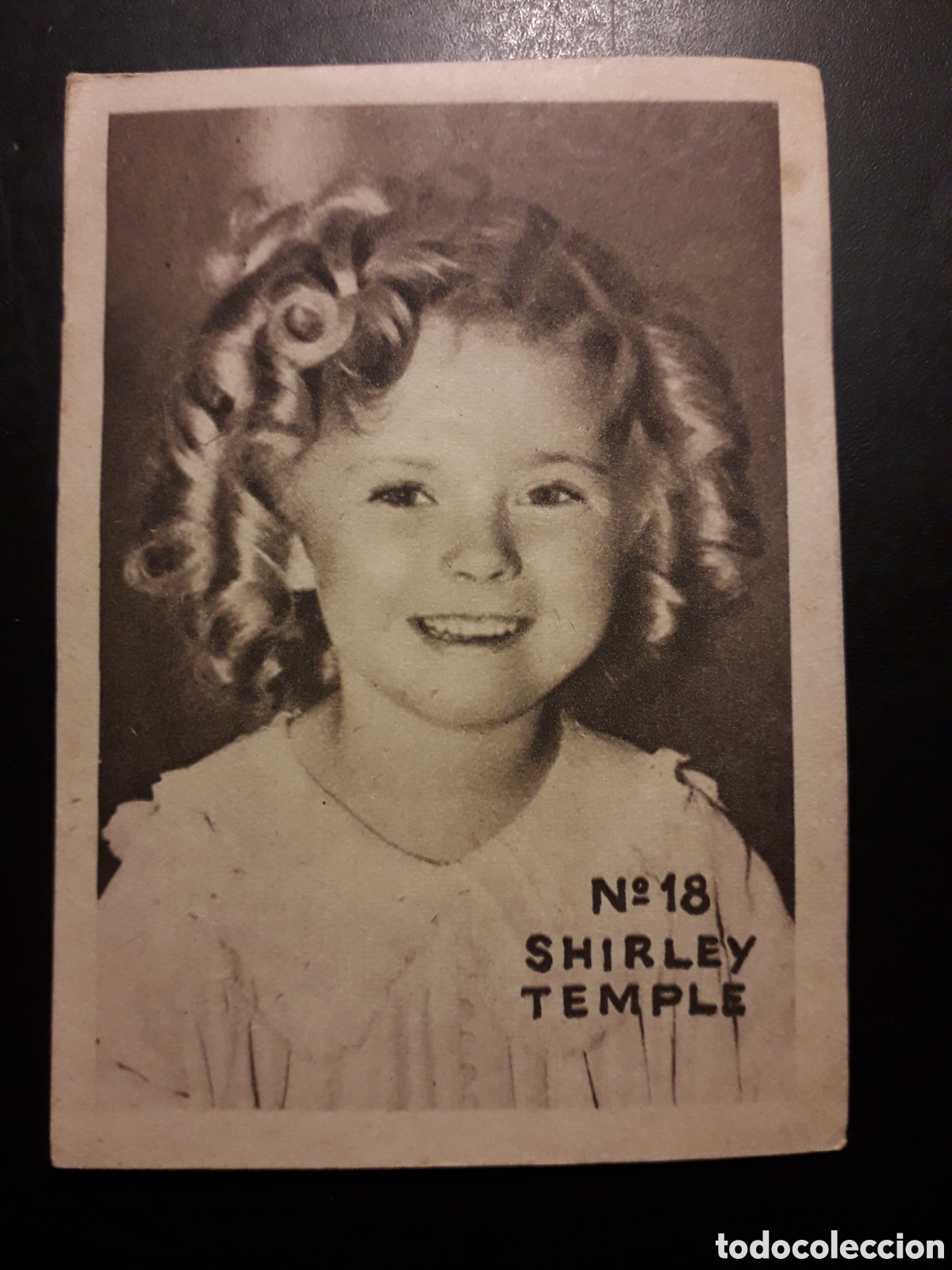 Coleccionismo Cromos antiguos: SHIRLEY TEMPLE N&deg; 18 ACTORES ACTRICES CINE A&Ntilde;OS 30 40 DESCONOZCO EDITORIAL SIN PEG PEDIDO M&Iacute;NIMO 3&euro;