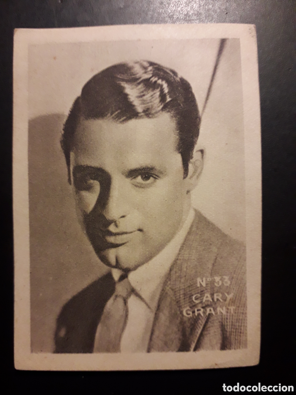 Coleccionismo cromos antiguos: CARY GRANT N&deg; 33 ACTORES ACTRICES CINE A&Ntilde;OS 30 40 DESCONOZCO EDITORIAL SIN PEGAR PEDIDO M&Iacute;NIMO 3&euro;