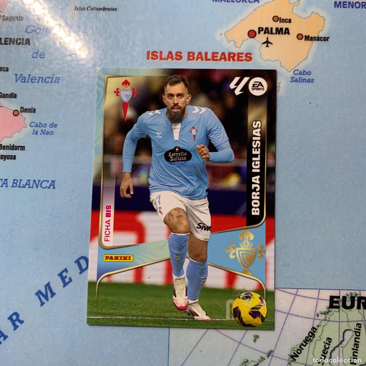 Coleccionismo cromos antiguos: Borja Iglesias n&uacute;mero 123 Bis del Celta megacracks 25-26 2025-2026