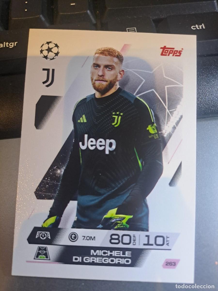 Coleccionismo cromos antiguos: CROMO MICHELE DI GREGORIO 263 JUVENTUS CHAMPIONS 2025 2026 25 26 MATCH ATTAX TOPPS