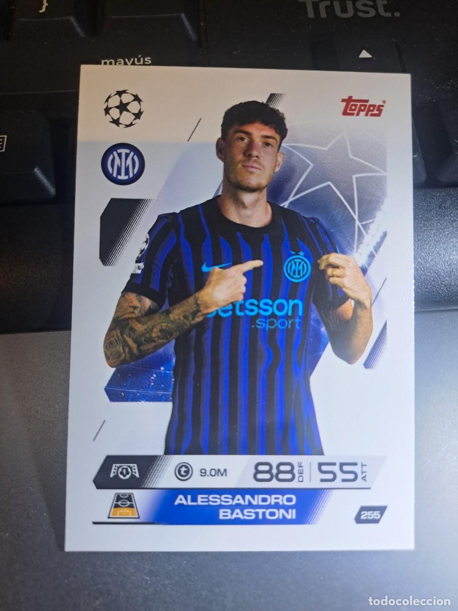 Coleccionismo cromos antiguos: CROMO ALESSANDRO BASTONI 255 INTER DE MILAN CHAMPIONS 2025 2026 25 26 MATCH ATTAX TOPPS