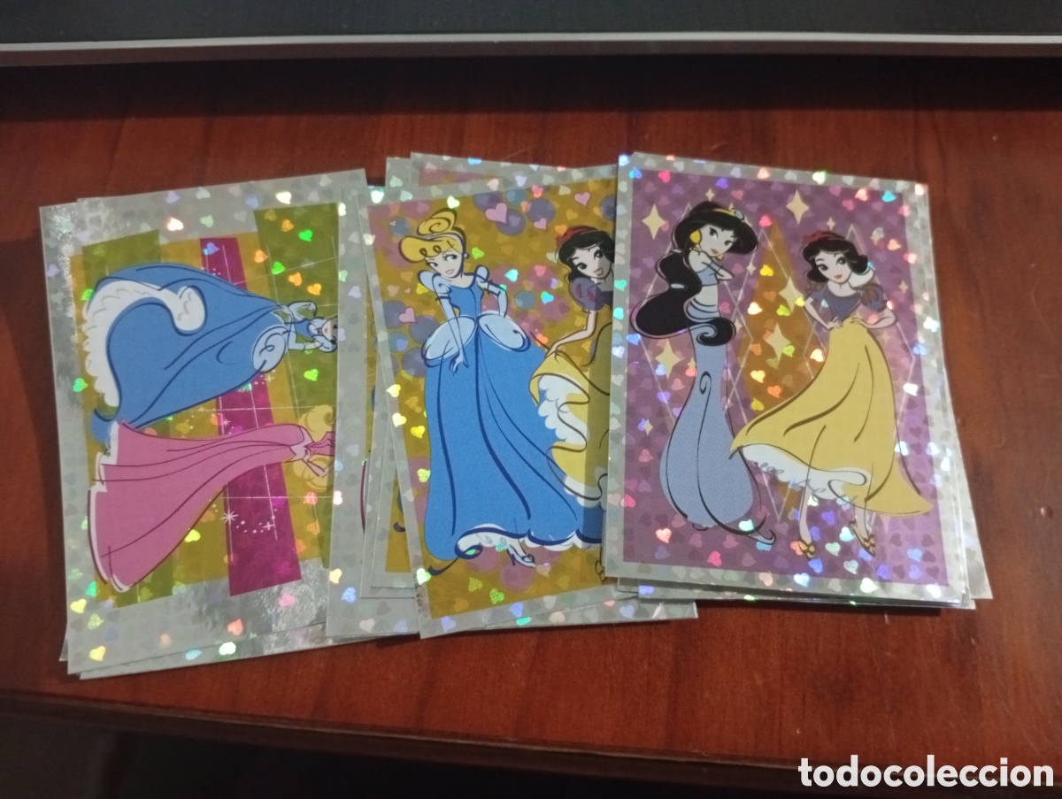 Coleccionismo Cromos antiguos: CROMO INVITACION AL CASTILLO DISNEY PANINI N &ordm; LETRAS P ( PIDE TUS FALTAS) BRILLANTES ( LOTE POR 16&euro;
