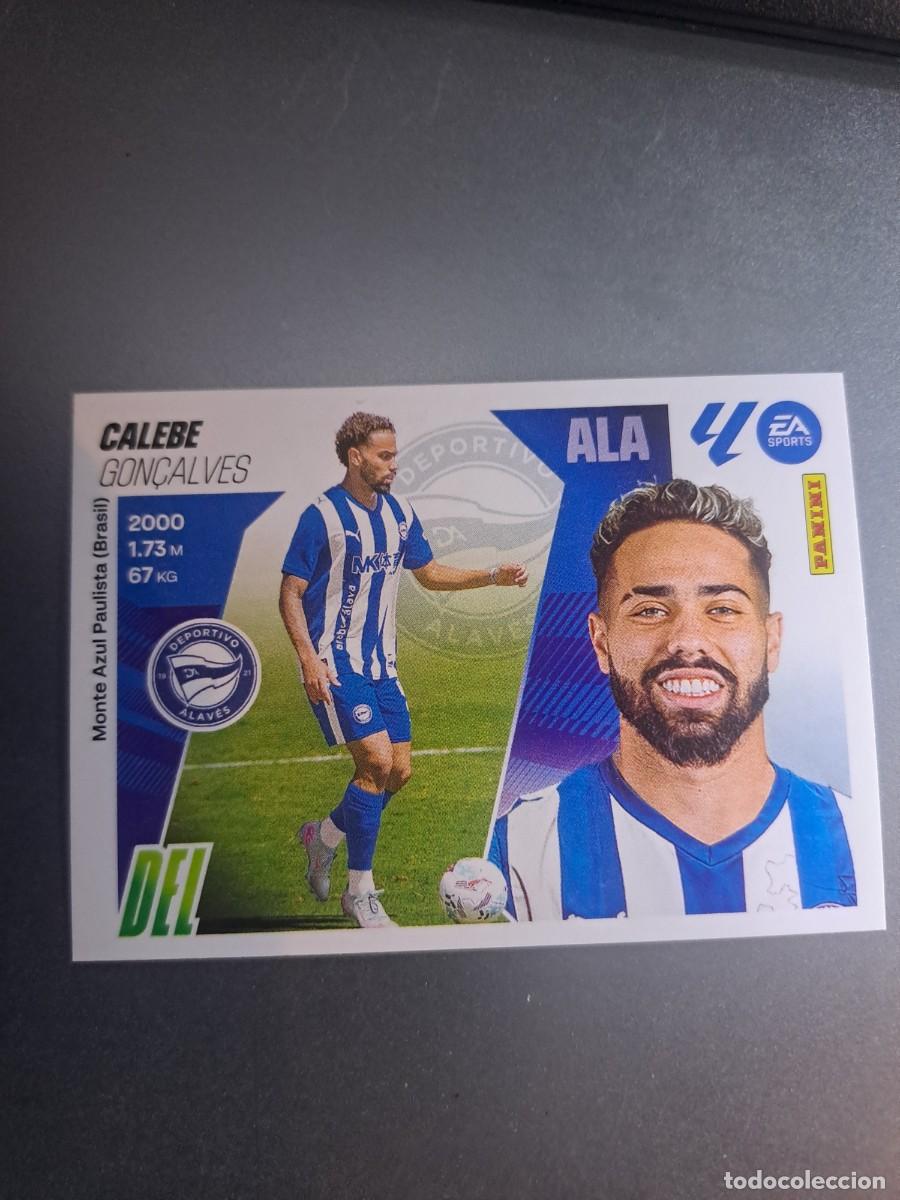 Collectable Antique Stickers: CROMO CALEBE 16 ALAVES LIGA 25 26 2025 2026 ESTE PANINI NUNCA PEGADO