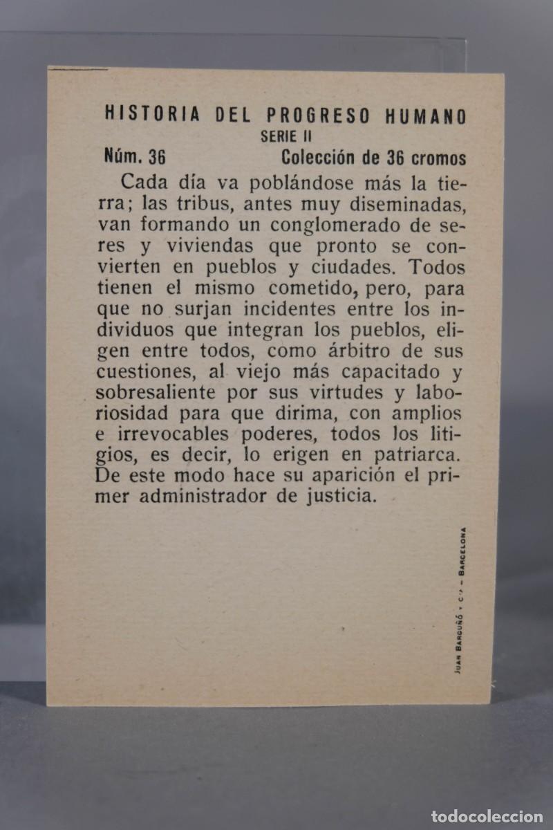 Coleccionismo cromos antiguos: HISTORIA DEL PROGRESO HUMANO - 12 CROMOS SERIE 6 - EDICIONES BARSAL - Foto 13